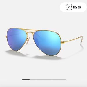 RayBan Aviator Flash Lenses